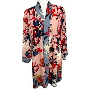Cabi Blooming Blush Open Front Kimono‎ Wrap Cover up - Women's Size XS / S